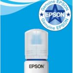 Bouteille d'encre Epson EcoTank 102 cyan - 70ml, rendement élevé, originale