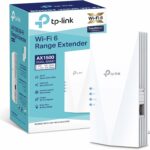 Répéteur WiFi 6 AX1500 TP-Link - Port Gigabit, OneMesh, Contrôle App