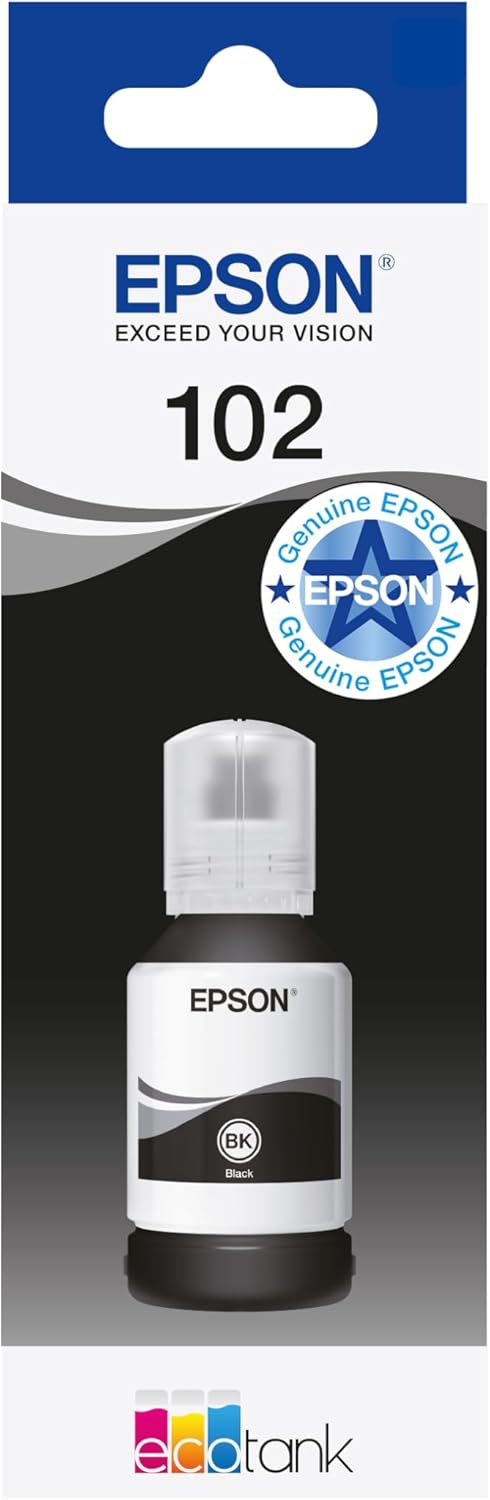 cab17ee3-c36d-45c3-93b8-538ce02085a7.jpg Bouteille d'encre Epson EcoTank 102 noir - Ultra rendement - Compatible ET-2700/2750/3700/3750/4750 – Image 1