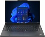 PC portable professionnel Lenovo ThinkPad E16 16'' - Intel Ultra 7, 16Go, 512Go SSD, tactile noir