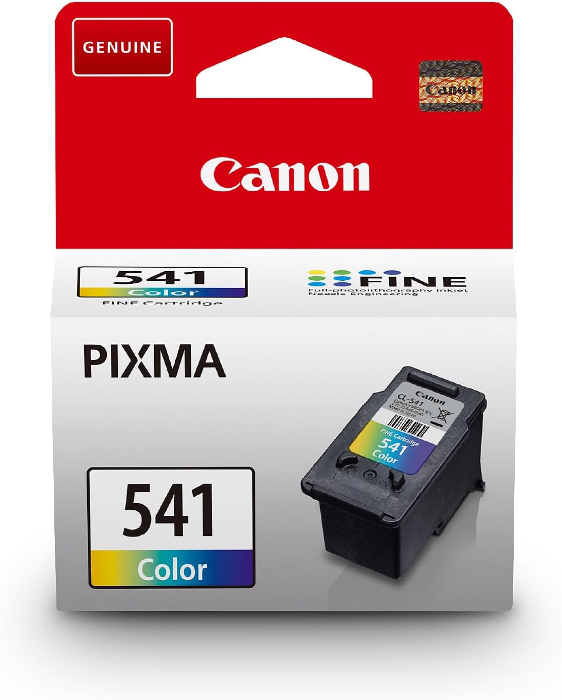 d79c7f67-110d-4f76-ae09-859e077150e2.jpg Cartouche d'encre Canon CL-541 tricolore originale - Compatible PIXMA - 180 pages – Image 1