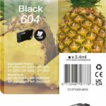 Cartouche d'encre noire Epson 604 Ananas originale - Standard - XP/WF compatibles
