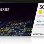 Cartouche toner HP 508A jaune - Laser haute capacité 5000 pages - Compatibilité M552/M553/M577