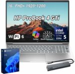Ordinateur portable HP ProBook 4 G1i - Intel Core Ultra 5 - 16Go RAM - 512Go SSD - Charnière 177° – Image 7