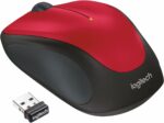 Souris sans fil Logitech M235 - Rouge - USB Unifying - Capteur optique 1000 dpi