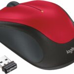 Souris sans fil Logitech M235 - Rouge - USB Unifying - Capteur optique 1000 dpi