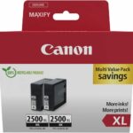 Cartouche d'encre Canon PGI-2500XL noire XL - Pack de 2 pour MAXIFY