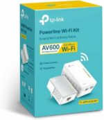 Kit CPL Wi-Fi AV600 TP-Link - 2 ports Ethernet, extension réseau, design compact noir – Image 6
