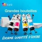Flacon d'encre jaune Epson EcoTank 104 – Rendement élevé pour imprimantes compatibles – Image 3