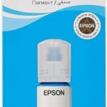 Bouteille d'encre pigmentaire cyan Epson EcoTank 112 - 70 ml - rendement élevé