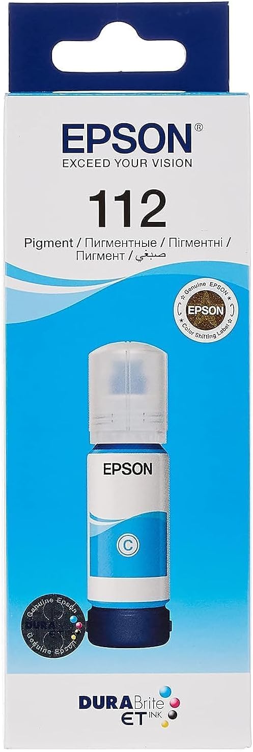 055ff7c8-5fa0-42b9-9e39-f8ab38ff9bdd-10.jpg Bouteille d'encre pigmentaire cyan Epson EcoTank 112 - 70 ml - rendement élevé – Image 1