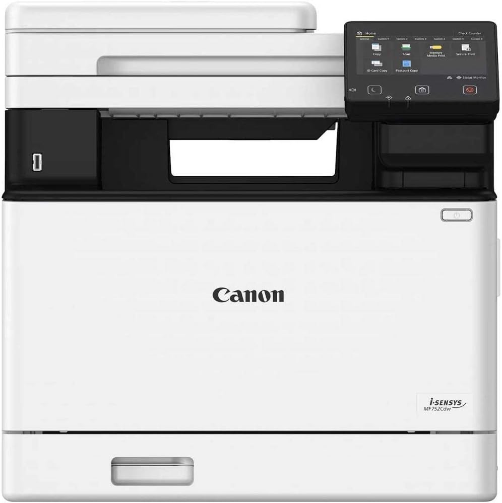 05acd8f7-f394-4467-a838-e44787b9eff1.jpg Imprimante multifonction laser couleur Canon i-SENSYS MF752Cdw - Wi-Fi, écran tactile – Image 1
