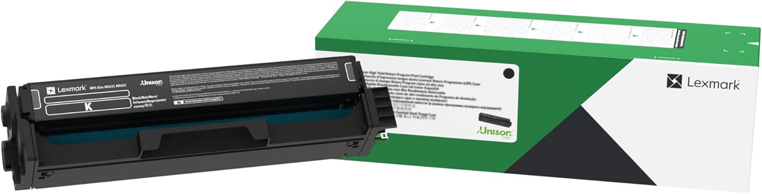 076383de-4dcd-4989-88e5-5fd1ccaa56a7-2.jpg Cartouche toner laser Lexmark C3220K0 noire - 1500 pages - MC3224 MC3326 C3224 – Image 1