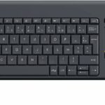 Clavier sans fil Logitech K400 Plus - Pavé tactile intégré - AZERTY - Noir