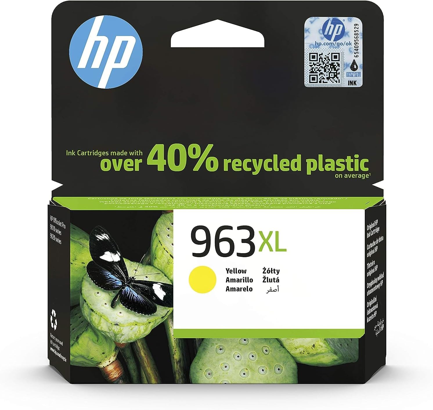 1d784ed8-b69e-4d32-89d1-9239beb1fd84.jpg Cartouche d'encre jaune XL HP 963XL - Haut rendement 1600 pages - OfficeJet Pro 9010/9020 – Image 1