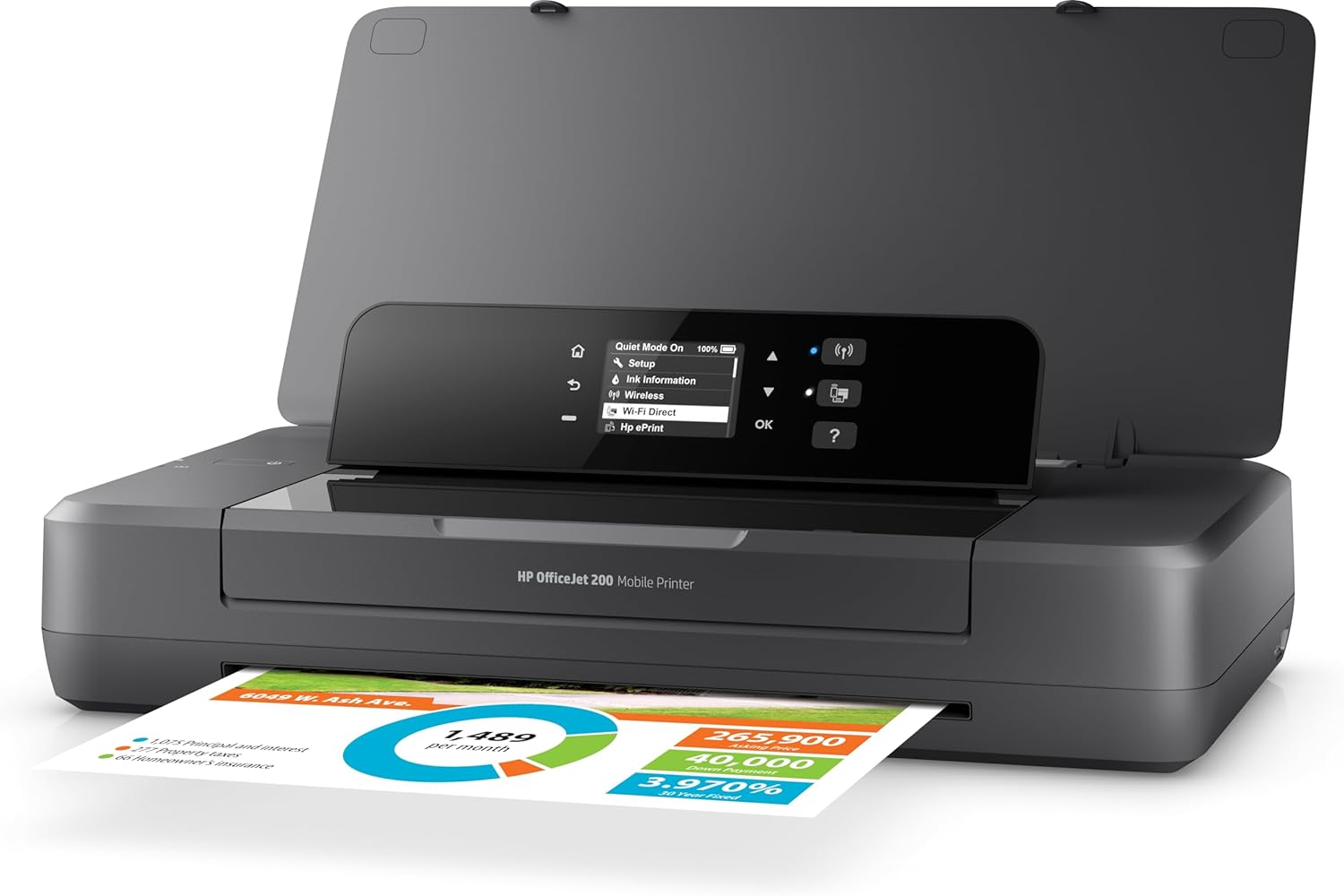 1e882b92-e75b-4b1a-910c-343bf0443209-7.jpg Imprimante mobile couleur HP OfficeJet 200 - Jet d'encre compacte sans fil A4 – Image 1