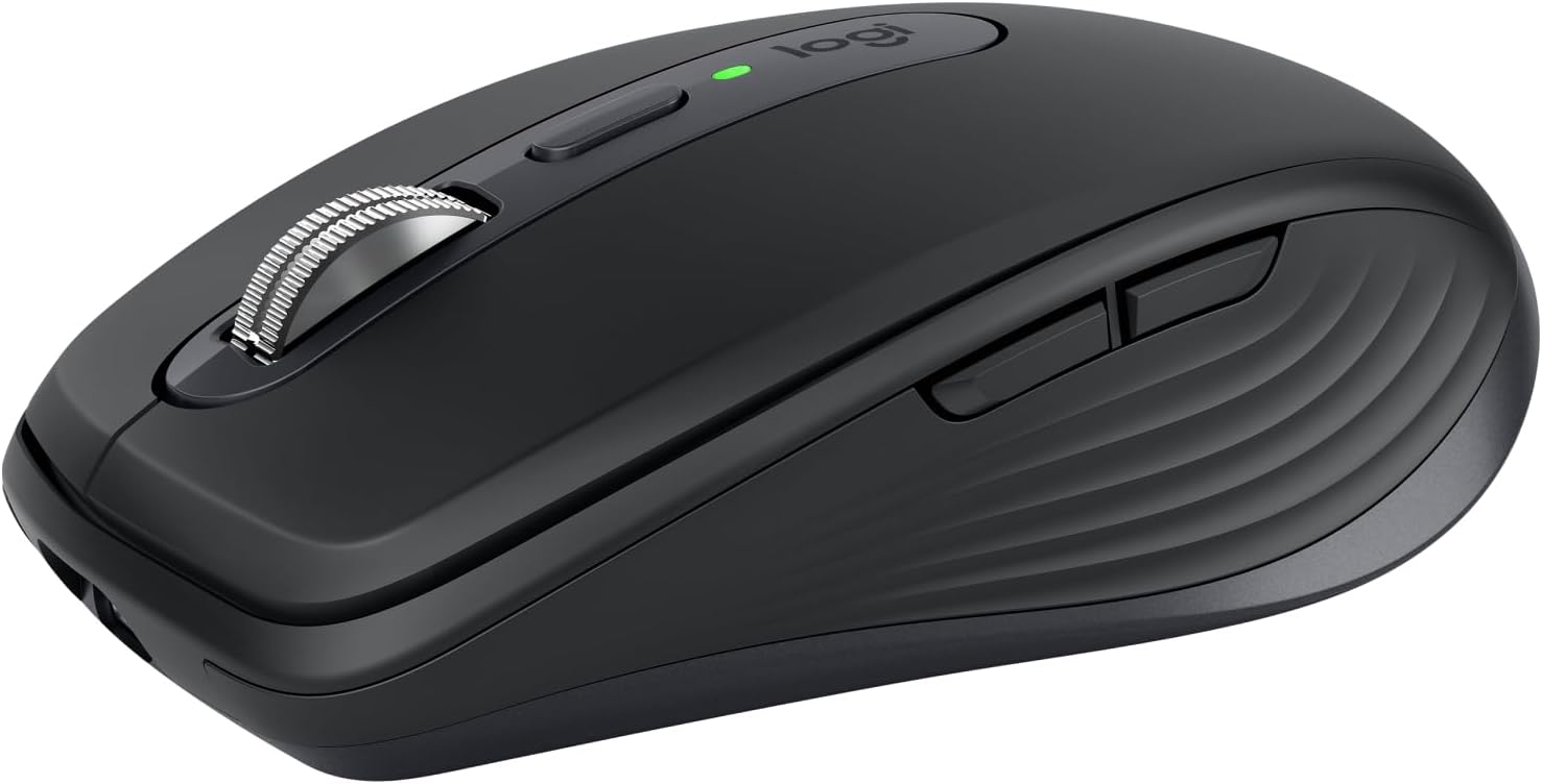 29ba0a8b-1914-47f6-a051-a563076dbfb0.jpg Souris sans fil compacte Logitech MX Anywhere 3S - 8K DPI, clics silencieux, noir – Image 1
