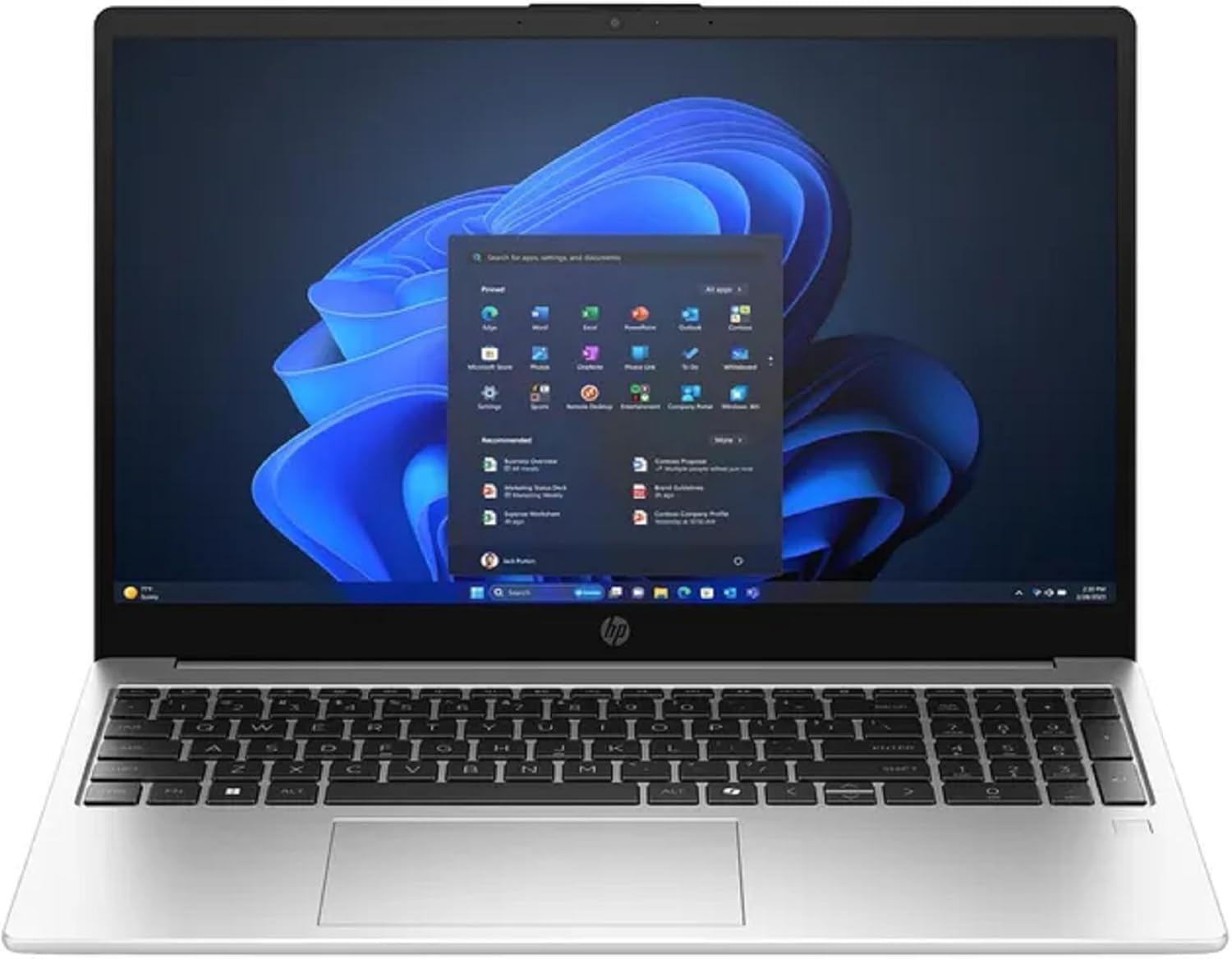 2b6b7f55-450f-44f6-b046-9abc75a3d2c2-1.jpg Ordinateur portable HP 15,6'' IPS Full HD - Intel Core 7, 16 Go RAM, 512 Go SSD, Argent – Image 1