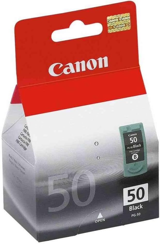 2ebadeb5-e658-4a68-80e9-b20bd685a464.jpg Cartouche d'encre noire Canon PG-50 – Jet d'encre – Compatible PIXMA et FAX – Image 1