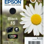 Cartouche d'encre noire Epson T1801 Claria Home - Expression Home, rendement standard