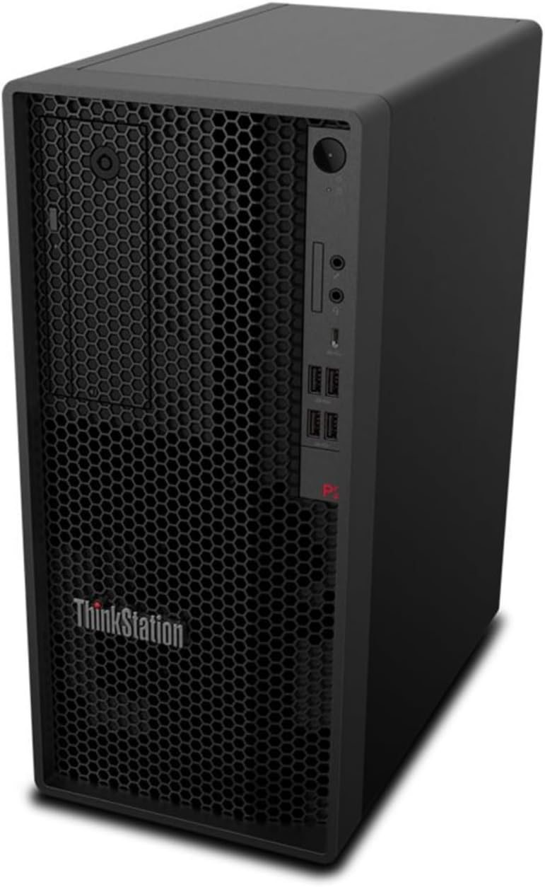 37148fe1-9850-41b7-86a5-c1947e3435f1.jpg Station de travail Lenovo ThinkStation P2 Tower - Ultra 7, 32Go, 1To SSD, RTX 5060, Pro – Image 1