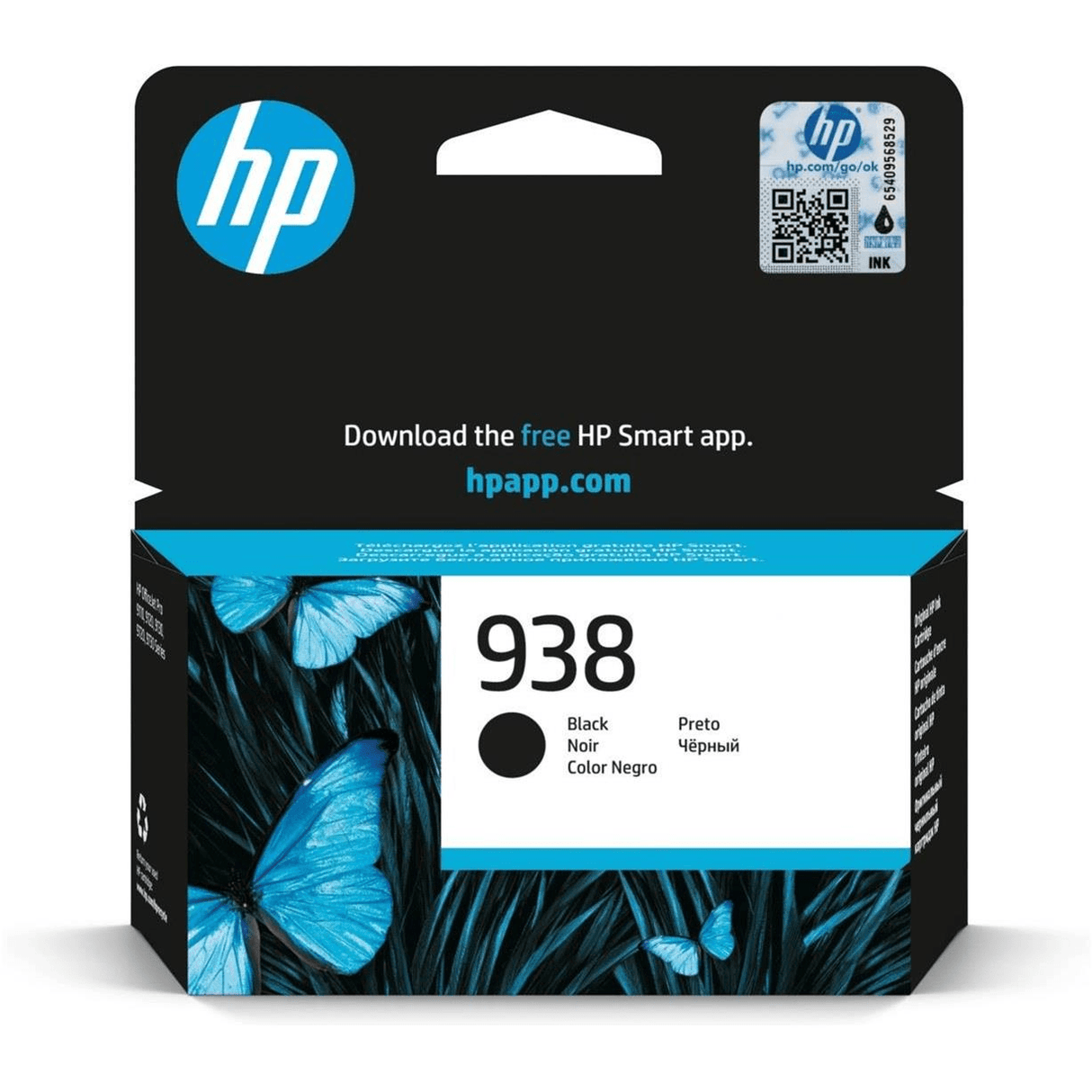 3bb12202-91a0-4992-aee8-737d558b9657.png Cartouche d'encre noire HP 938 - Jet d'encre - 1450 pages - OfficeJet Pro – Image 1