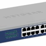 Switch 16 ports Gigabit Ethernet NETGEAR - Bureau, mural ou rack, plug-and-play