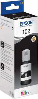 Bouteille d'encre noire rechargeable Epson EcoTank 127 ml - Compatible ET-4750/ET-2700 – Image 2