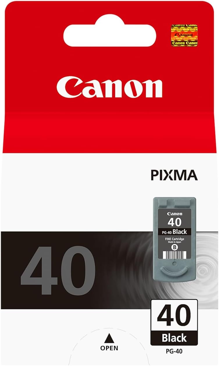51136b49-2133-43f0-aa4e-c51076ddb671.jpg Cartouche d'encre noire Canon PG-40 - Compatible imprimantes PIXMA – Image 1