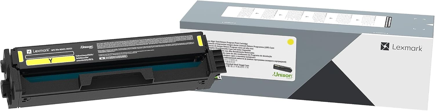5c596fa2-8a58-4fa0-929c-556045452d50-1.jpg Cartouche de toner Lexmark jaune - 1500 pages - C3224/MC3224/3326 – Image 1