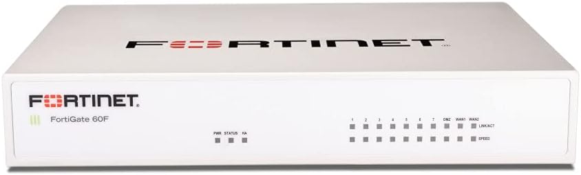 63b8f46e-d64d-4a69-9785-f8dbc62af75d.jpg Pare-feu réseau Fortinet FG-60F - 10xGE RJ45 - Sécurité professionnelle - Sans licence – Image 1