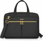 Sacoche ordinateur portable 17-17,3 pouces - Polyester déperlant - Multiples poches - Noir – Image 7