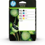 Cartouches d'encre jet d'encre HP 953 Multipack - Noir et couleurs - Haut rendement