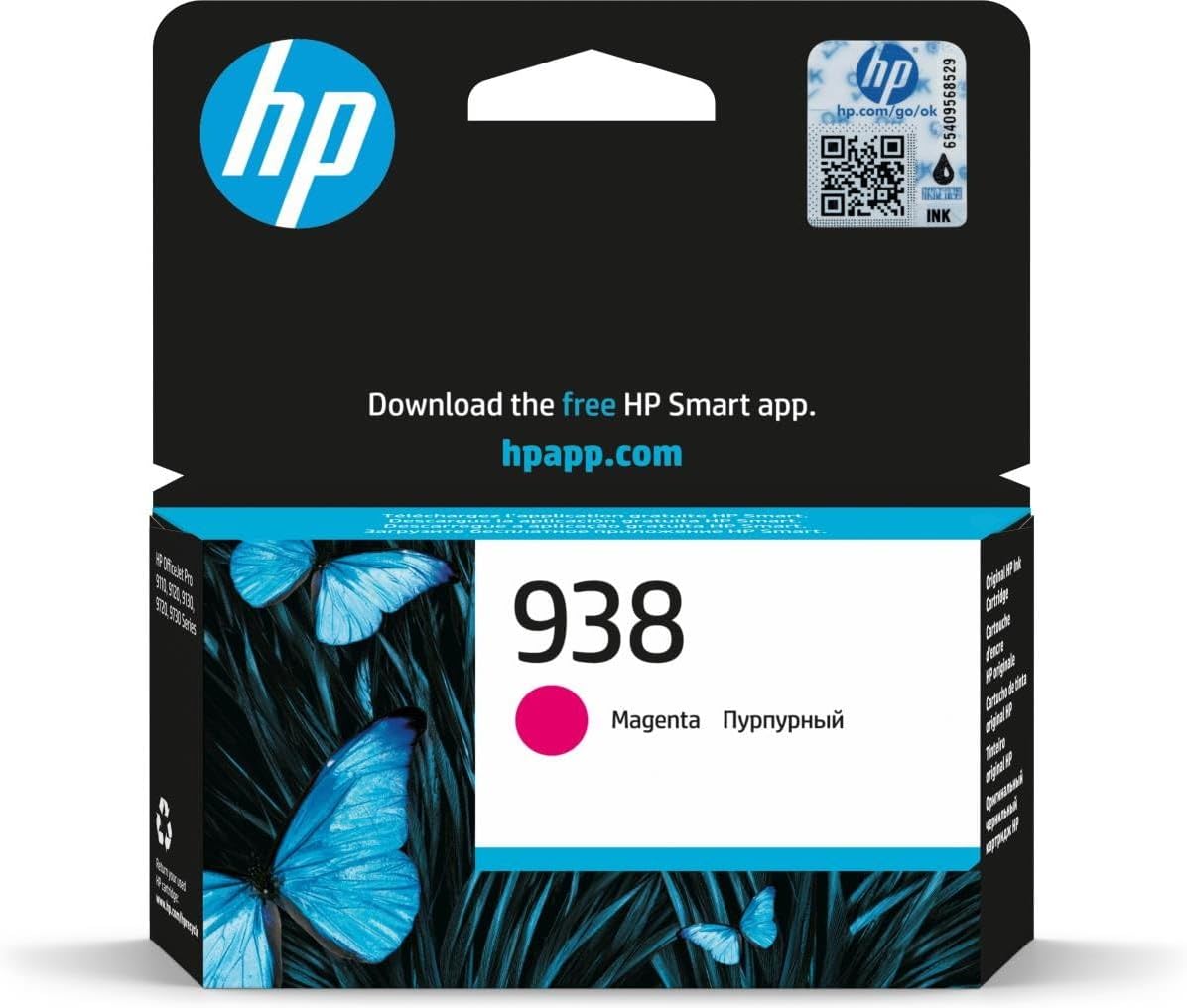 6cc74c3f-4a49-42d5-9ddc-e776f1524d92.jpg Cartouche d'encre HP 938 magenta originale - 800 pages - OEM imprimante – Image 1