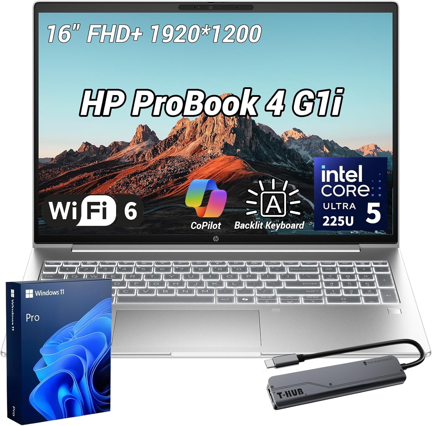 92c1861e-65d2-4fa7-858f-1a21b6ed789c-1.jpg PC portable professionnel HP ProBook 4 G1i - 16'' AI Ultra 5, 16Go, 512Go SSD, Windows 11 Pro – Image 1