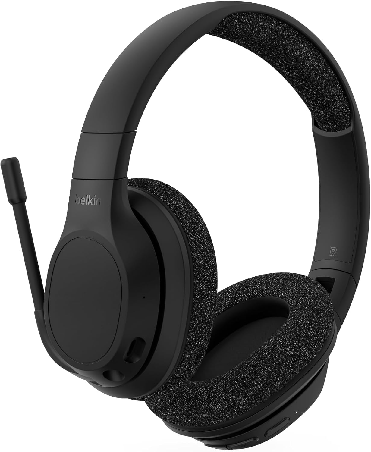 92ef8241-da96-4332-9ccf-855ca112fa4f.jpg Casque Bluetooth sans fil Belkin SoundForm Adapt - Micro orientable, autonomie 65h – Image 1