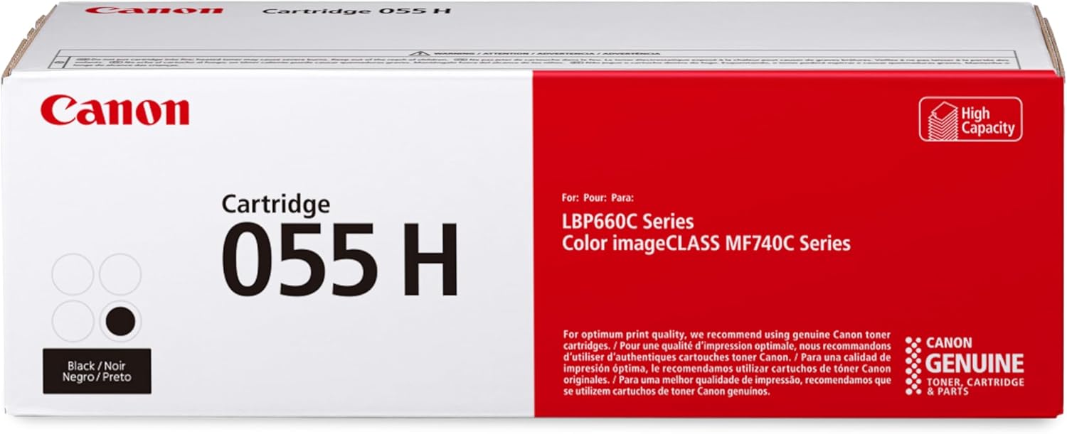 932f12f7-e15c-4be1-8f28-98c071f87d63.jpg Cartouche de toner Canon 055 noire - Haute capacité - Imprimantes MF743Cdw, LBP664Cdw – Image 1
