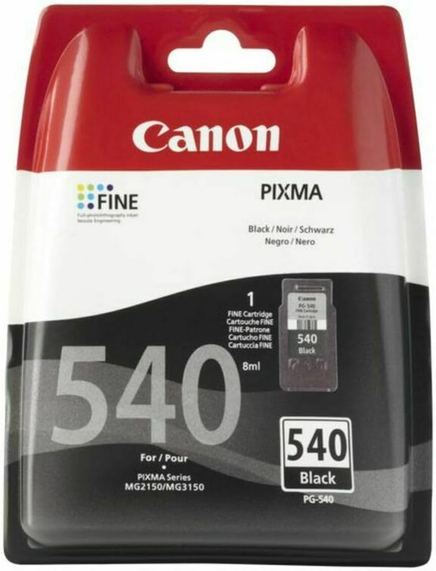 9b768caf-e740-4173-b46f-f50f8b4cdfbc-12.jpg Cartouche d'encre noire Canon PG-540 - Originale - Compatibilité PIXMA - 180 pages – Image 1