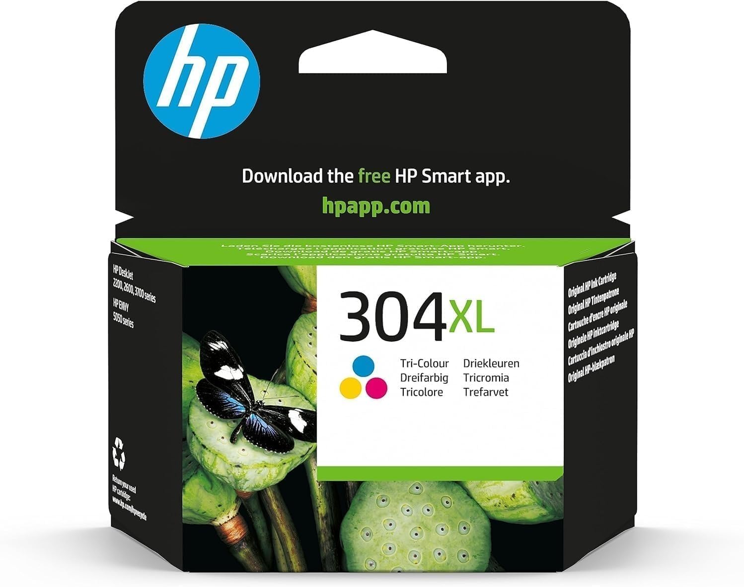 9fa747f8-f73a-438a-8f58-e54d30fdd179-4.jpg Cartouche d'encre HP 304XL Tri-couleurs XL - Rendement 300 pages - Compatible DeskJet/ENVY – Image 1