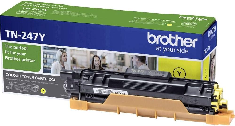 b4cf190c-19cb-4ce3-872b-7ce2c59147c2-3.jpg Toner Brother TN247Y jaune - 2300 pages - Compatible imprimantes Brother laser – Image 1
