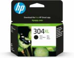Cartouche d'encre noire HP 304XL - Haute capacité 300 pages - Compatible DeskJet Envy