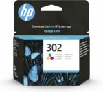 Cartouche d'encre couleur HP 302 - Jet d'encre originale - 150 pages - Compatibilité HP