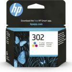 Cartouche d'encre couleur HP 302 - Jet d'encre originale - 150 pages - Compatibilité HP