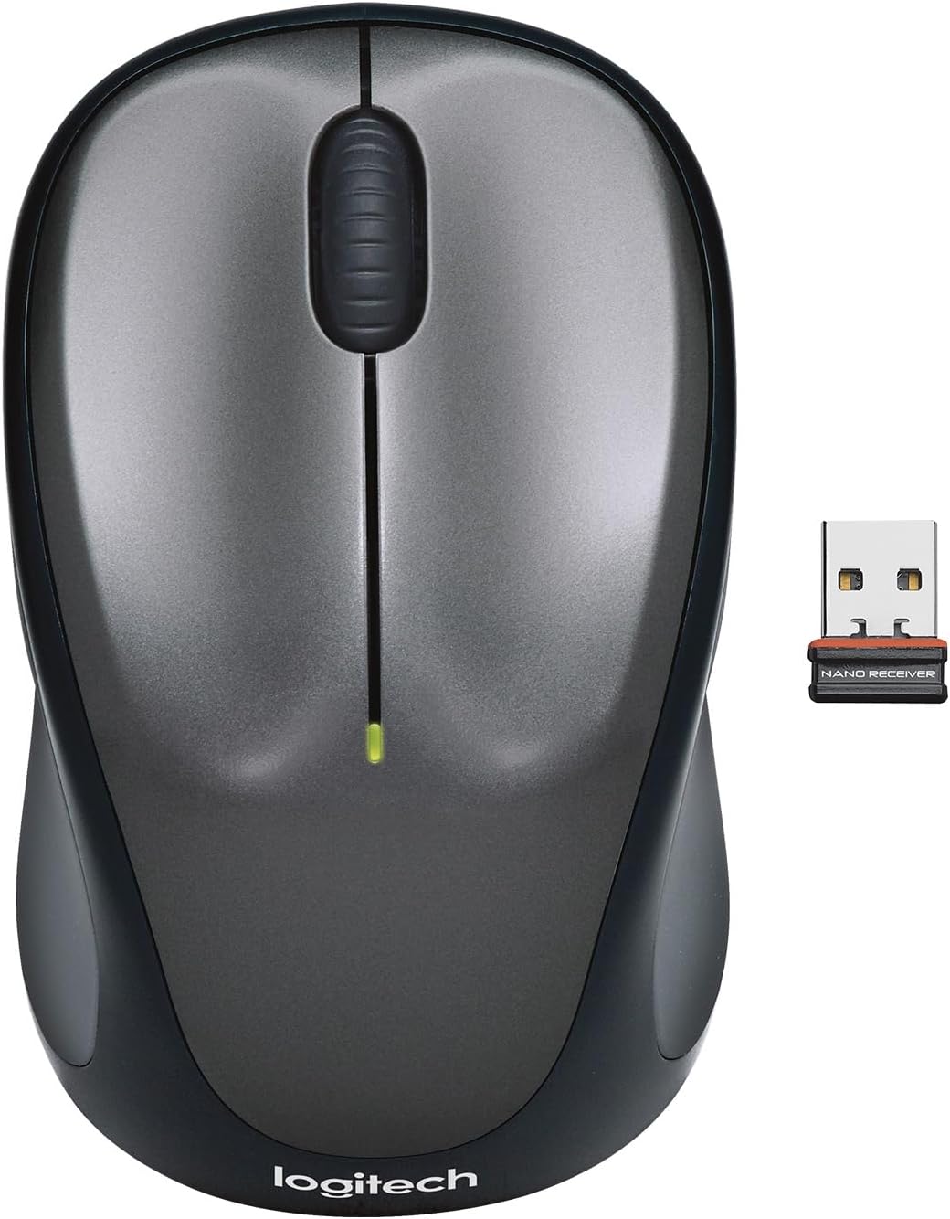 c64132bb-55df-4b89-bc1a-dcf645497038-5.jpg Souris sans fil Logitech M235 - Gris - Capteur optique 1000 DPI - Autonomie 12 mois – Image 1
