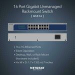 Switch 16 ports Gigabit Ethernet NETGEAR - Bureau, mural ou rack, plug-and-play – Image 2