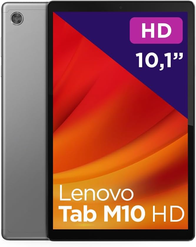 cdbee4ef-16de-47ce-962d-b85916b8b77b.jpg Tablette tactile Lenovo Tab M10 10,1'' 4G LTE - 3Go/32Go - Android 11 - Gris – Image 1