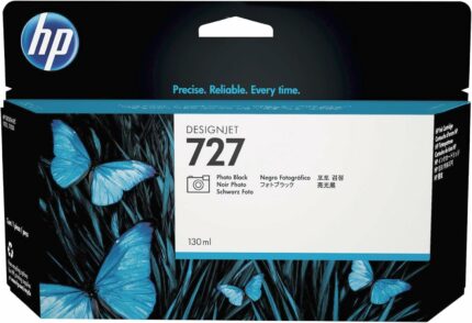 Cartouche d'encre HP 727 Noir Photo 130 ml - Compatible DesignJet T920 T1500 T2500