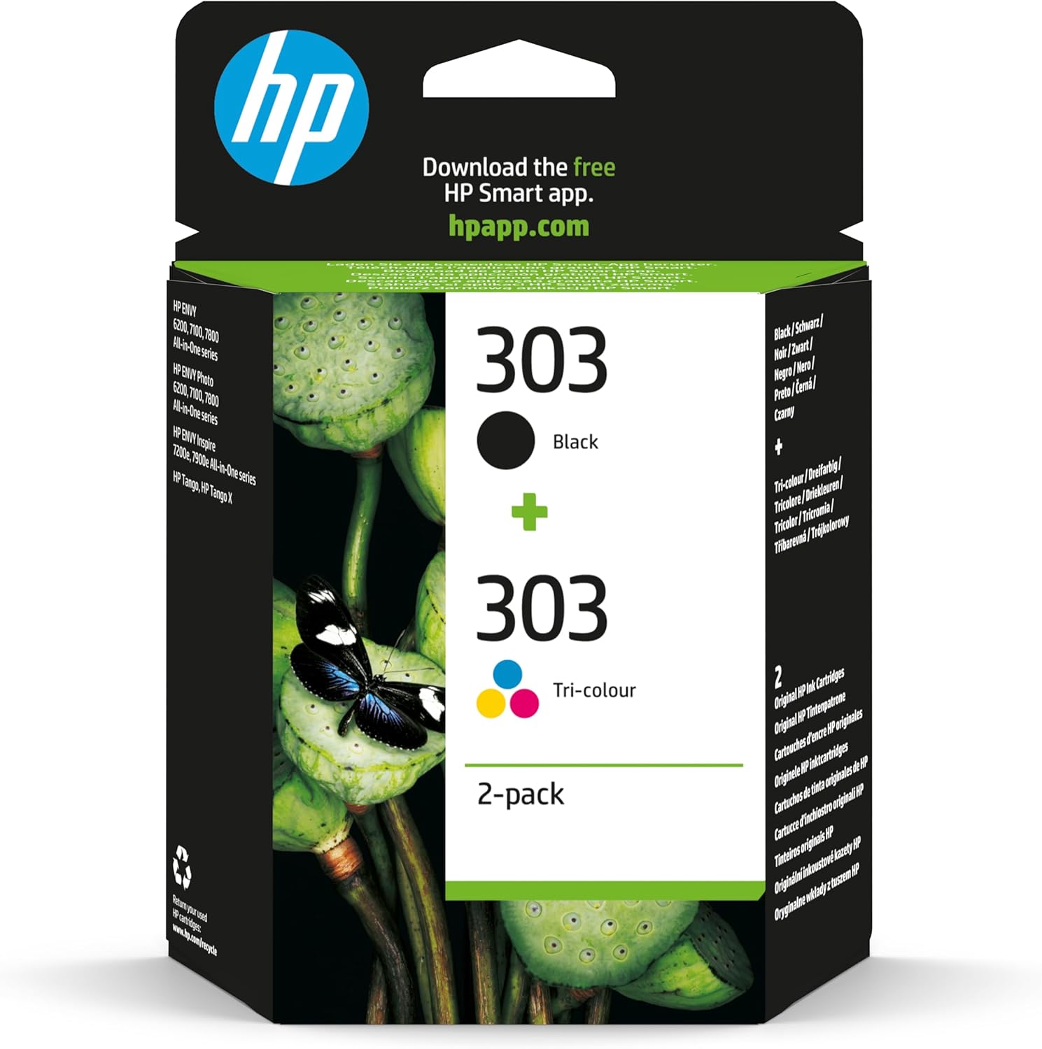 e08f8244-f74b-4b15-8760-86afe732f431-8.jpg HP 303 - Pack de 2 cartouches d'encre authentiques - Noir et Tri-couleur OEM – Image 1