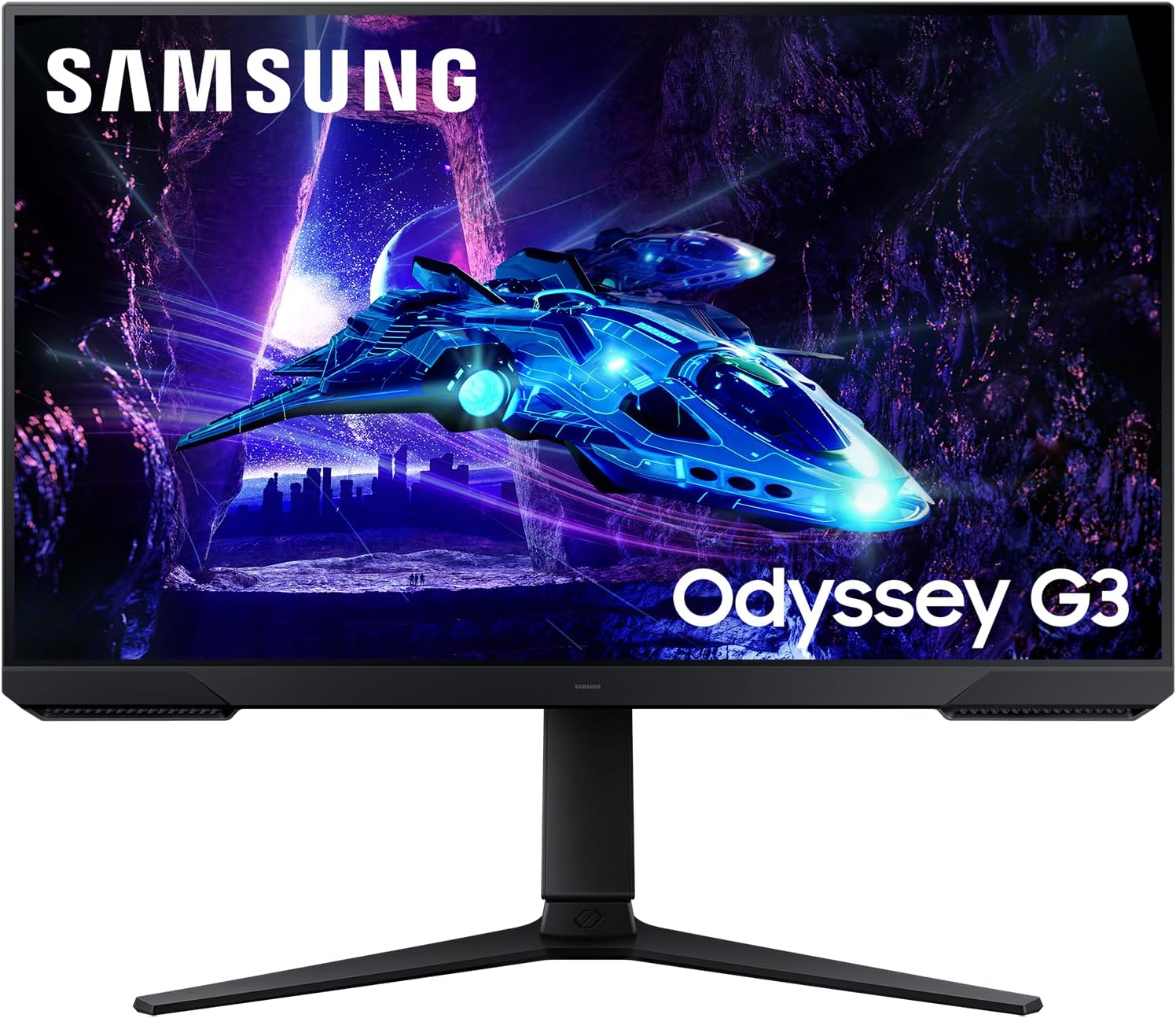 e747f49f-94b4-4a50-806b-a748f522ca3c.jpg Moniteur gaming Samsung Odyssey G3 27" - Full HD 180Hz 1ms FreeSync ergonomique – Image 1