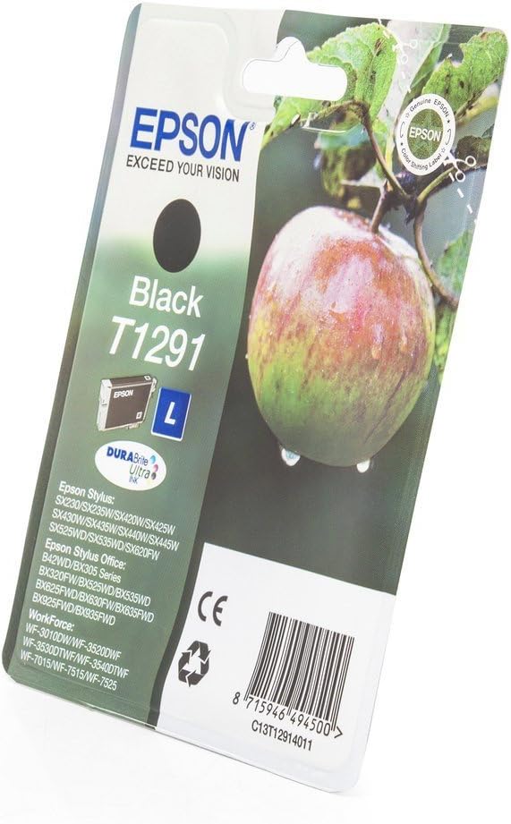 ef1a24bb-f38b-4e08-9fb8-3654a313f3ac-4.jpg Cartouche d'encre Epson DURABrite Ultra noire - Jet d'encre - 12 ml - Impression durable – Image 1